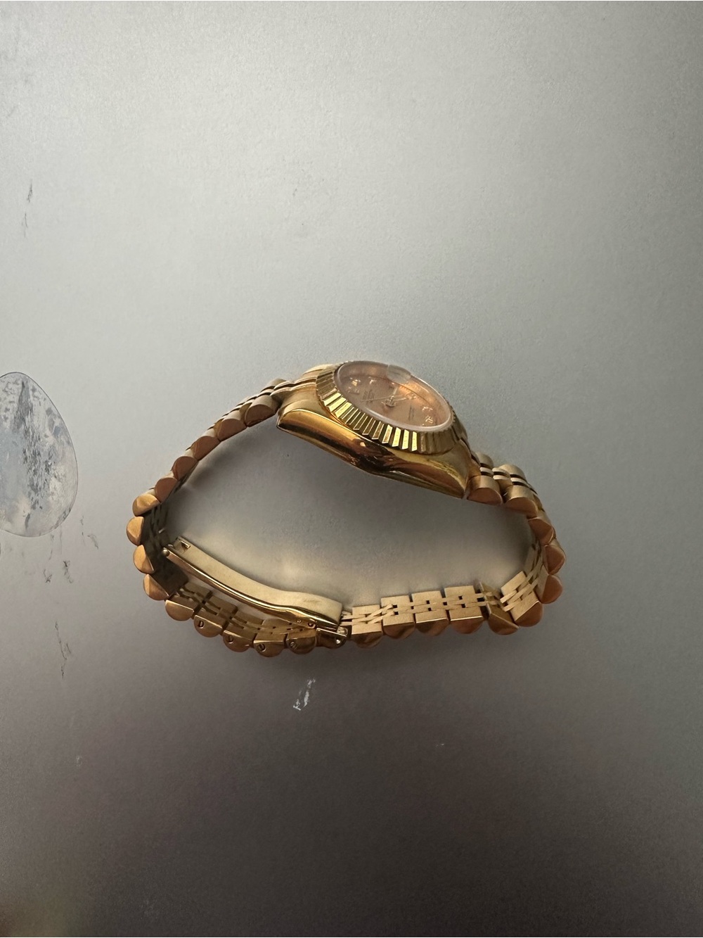 Rolex Gold Tone Ladies Watch with Champagne Dial - Picture 2 of 3